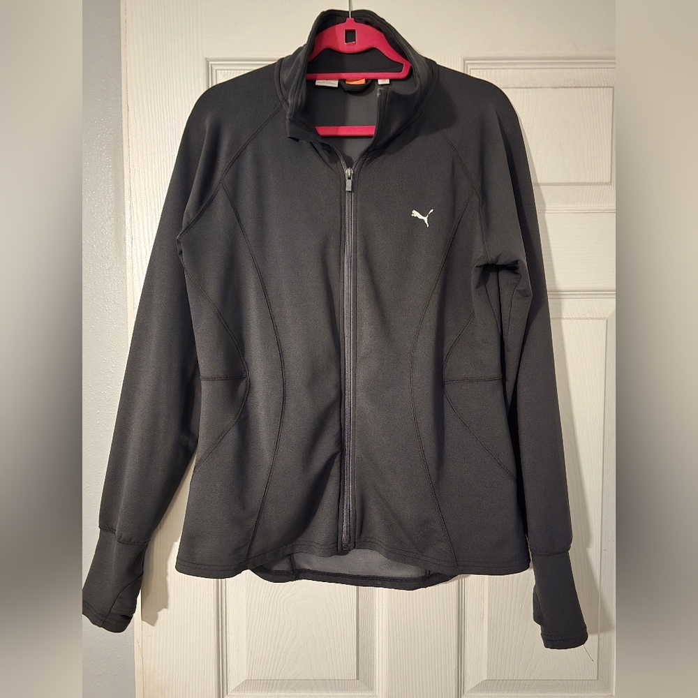 Puma Women's Utility Jacket in Gray